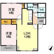 エスポワールの間取り画像