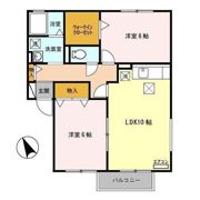 ルピナ Aの間取り画像