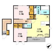 マリエ田彦の間取り画像