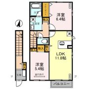 KOGA-KEYAKI ALLEYCLE Eの間取り画像