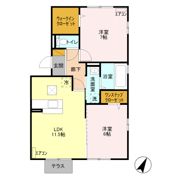 ルンダーベルク Aの間取り画像