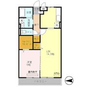 レジデンスSKの間取り画像