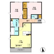 ファミールハイム A棟の間取り画像