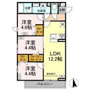 セレスティア岡本の間取り画像