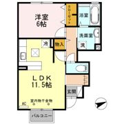 アゼリア四谷の間取り画像