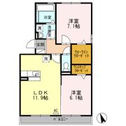 ウィルモアM2の間取り画像