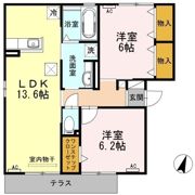 カーサ メディオの間取り画像