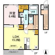 京和風学戸の間取り画像
