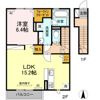 京和風学戸の間取り画像