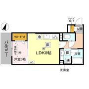 ピオーネ荘の間取り画像