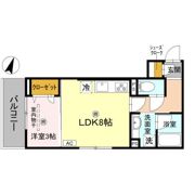 ピオーネ荘の間取り画像