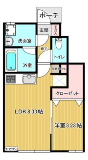 グランデアンの間取り画像