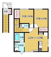 グランデドゥの間取り画像