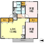 エメラルドシャトーの間取り画像