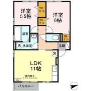 ルミエール生野屋の間取り画像