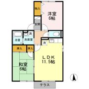 セジュールよあけの間取り画像