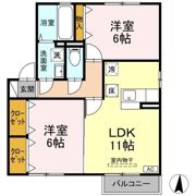 メゾンラフィーネの間取り画像