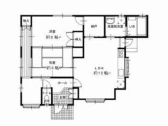 太田貸家の間取り画像