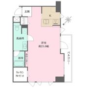 グレンパーク神楽坂の間取り画像