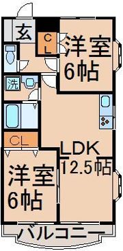 しゃんぐりらひるの間取り画像