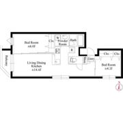 グランパセオ代々木上原Ⅱの間取り画像