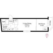 グランパセオ代々木上原Ⅱの間取り画像