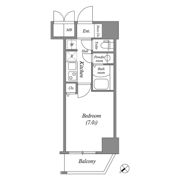 CREST TAPP 神戸湊町 NOIRの間取り画像