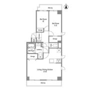 コンフォリア竹ノ塚ウエストの間取り画像