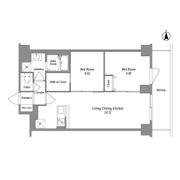 KDXレジデンス上板橋の間取り画像