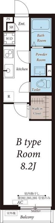 リブリ・インベスト府中の間取り画像