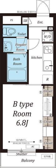 リブリ・richeⅧの間取り画像