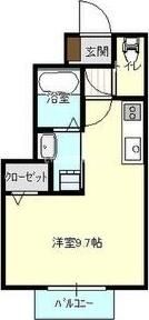 Morioka.com A棟の間取り画像