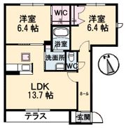 ヴィラロトス C棟の間取り画像