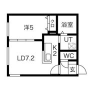 Salone南郷(サローネ南郷)の間取り画像
