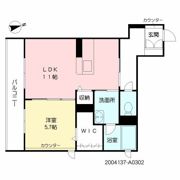 シャーメゾン フォルジュロンの間取り画像