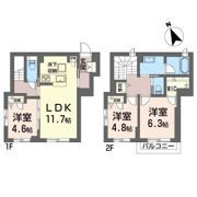 アルフラット壱の間取り画像
