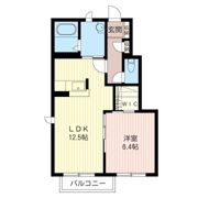 シャーメゾン桜の間取り画像