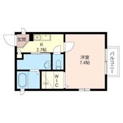 ハニーハウスBの間取り画像