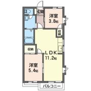 グリーンヒル常盤台の間取り画像