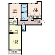 シャーメゾン・スクエア・ガーデン IIの間取り画像