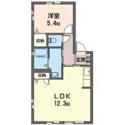 ヴェルドミールNの間取り画像