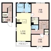 リラフォート Aの間取り画像