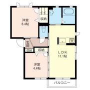 EastEnd Y’s IIの間取り画像