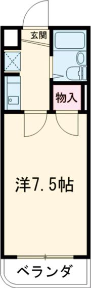 コンフォート楚原の間取り画像