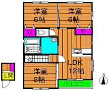 ヴィラ・フォレスタの間取り画像
