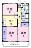 ツインハイツBの間取り画像