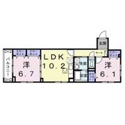 グルックパティオ高円寺の間取り画像