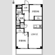 笠東ハイツの間取り画像