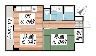 山口マンションの間取り画像