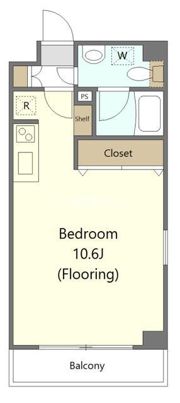 アライヴ・ヒロの間取り画像